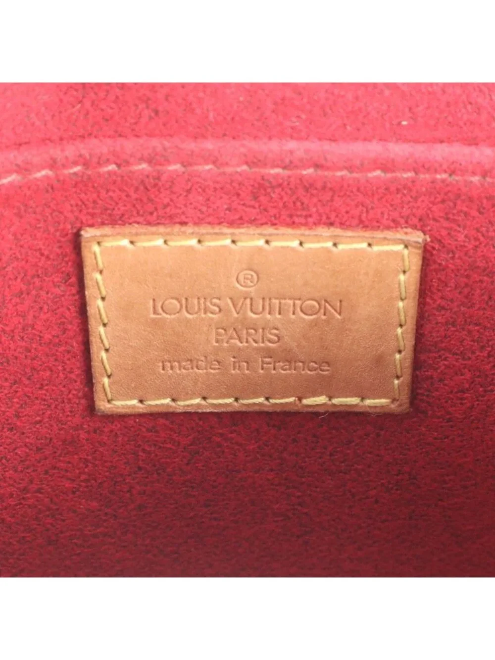 Louis Vuitton Monogram Tambourine Leather Shoulder Bag Crossbody